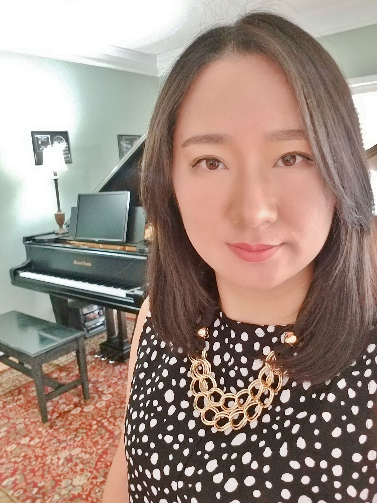 Maggie at Piano